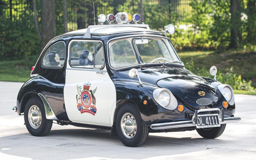 Subaru 360 Police Car 1970 года 